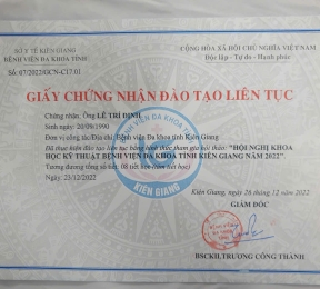 Giấy chứng nhận