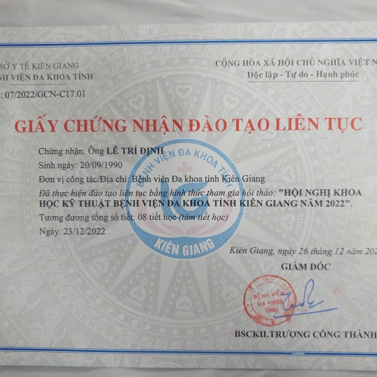 Giấy chứng nhận